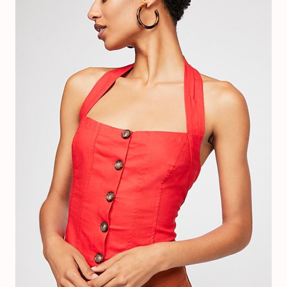 Free People Halter Top